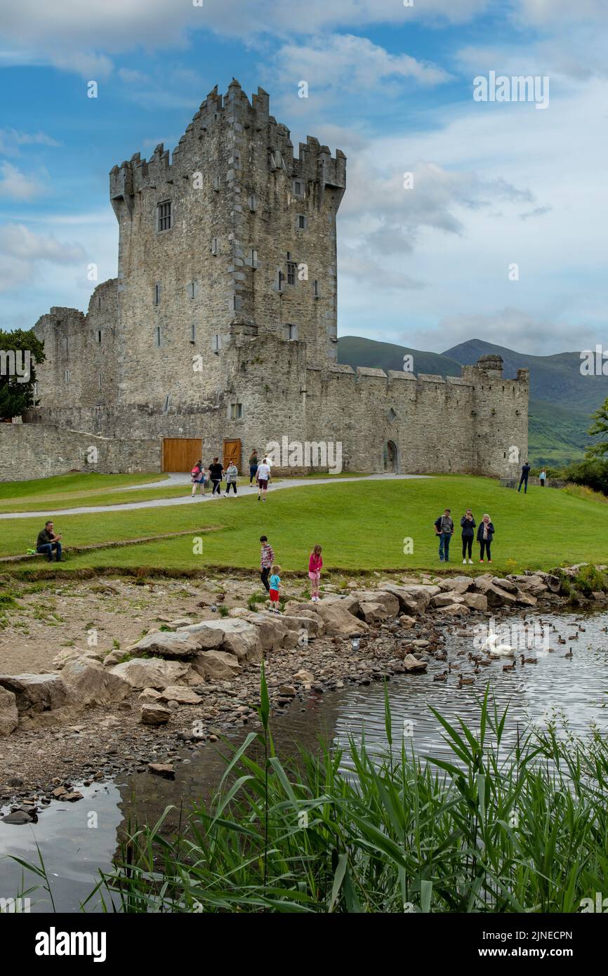 Ross Castle, Killarney, Co. Kerry, Ireland Stock Photo