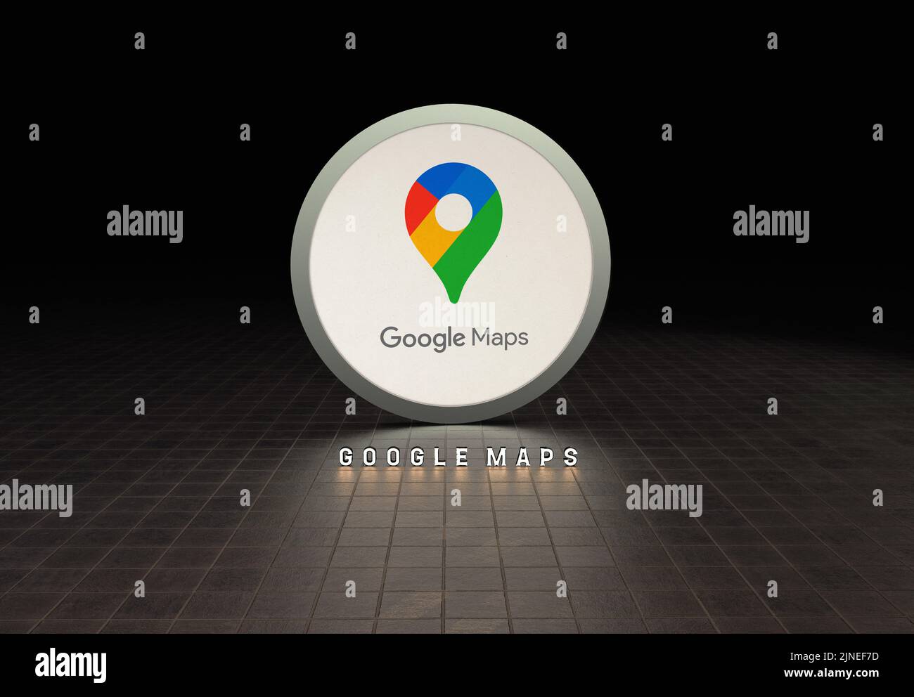 google maps, google backgrounds Stock Photo Alamy
