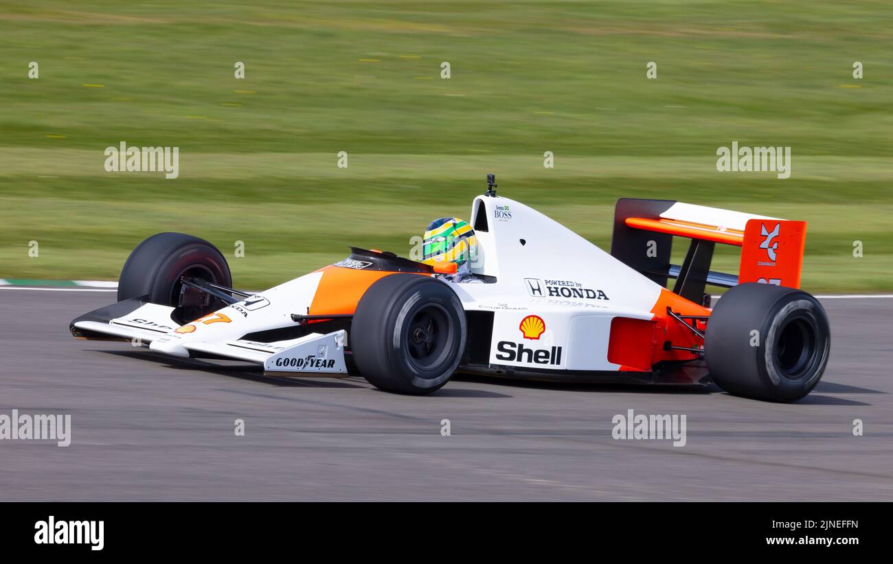 Ayrton senna mclaren hi-res stock photography and images - Alamy