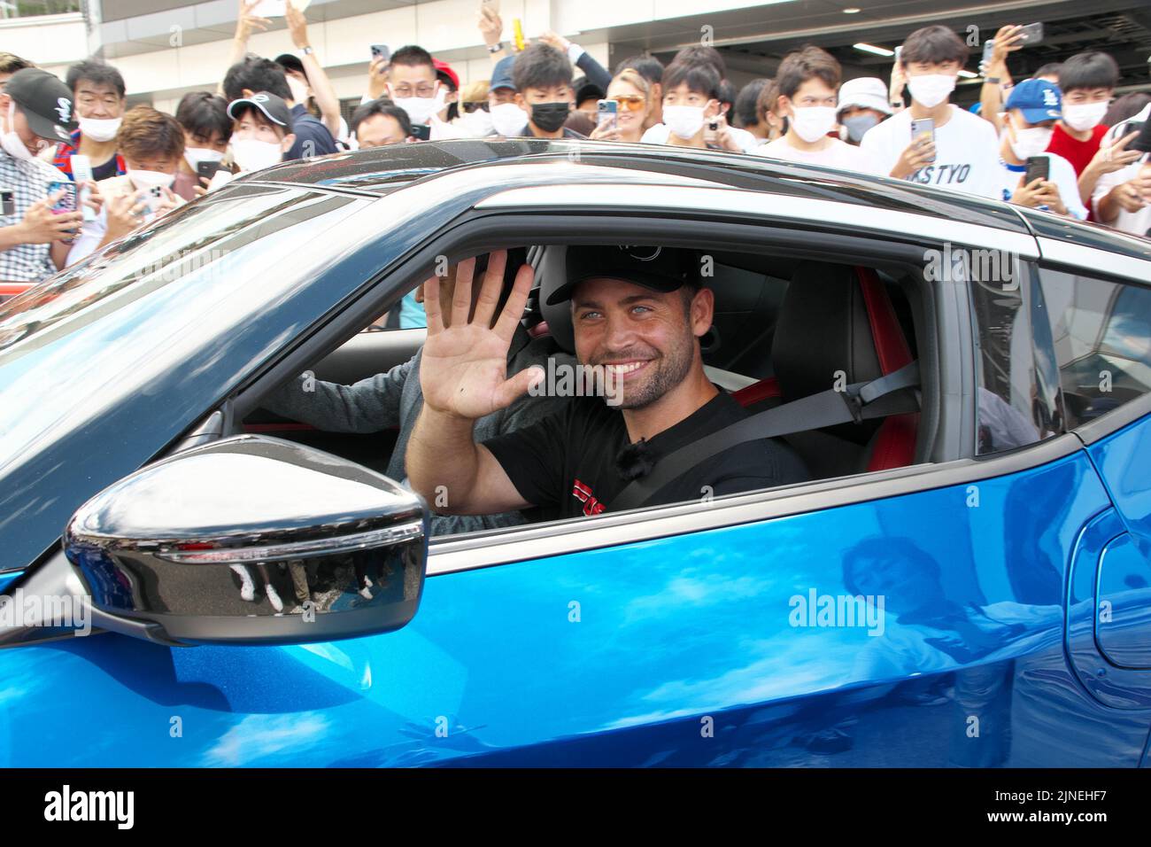 Oyama, Japan. 11th Aug, 2022. Actor Cody Walker attends the "FUELFEST