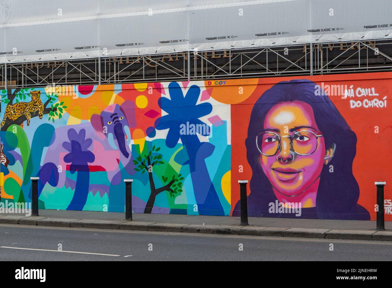 Street Art, Dublin, Ireland Stock Photo Alamy