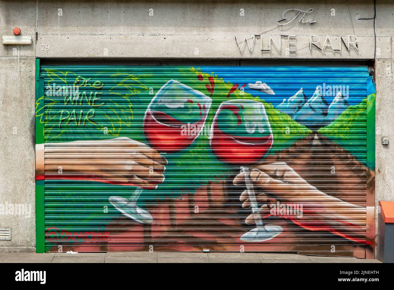 Street Art, Dublin, Ireland Stock Photo Alamy