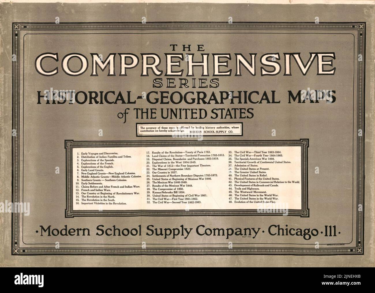 The comprehensive series historical geographical - The Comprehensive Series Historical Geographical Maps Of The United States 2JNEHXB