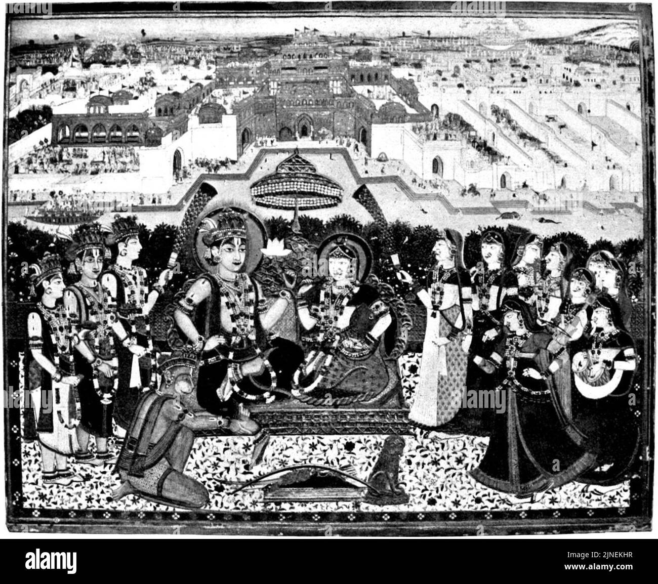Rama sita Black and White Stock Photos & Images - Alamy