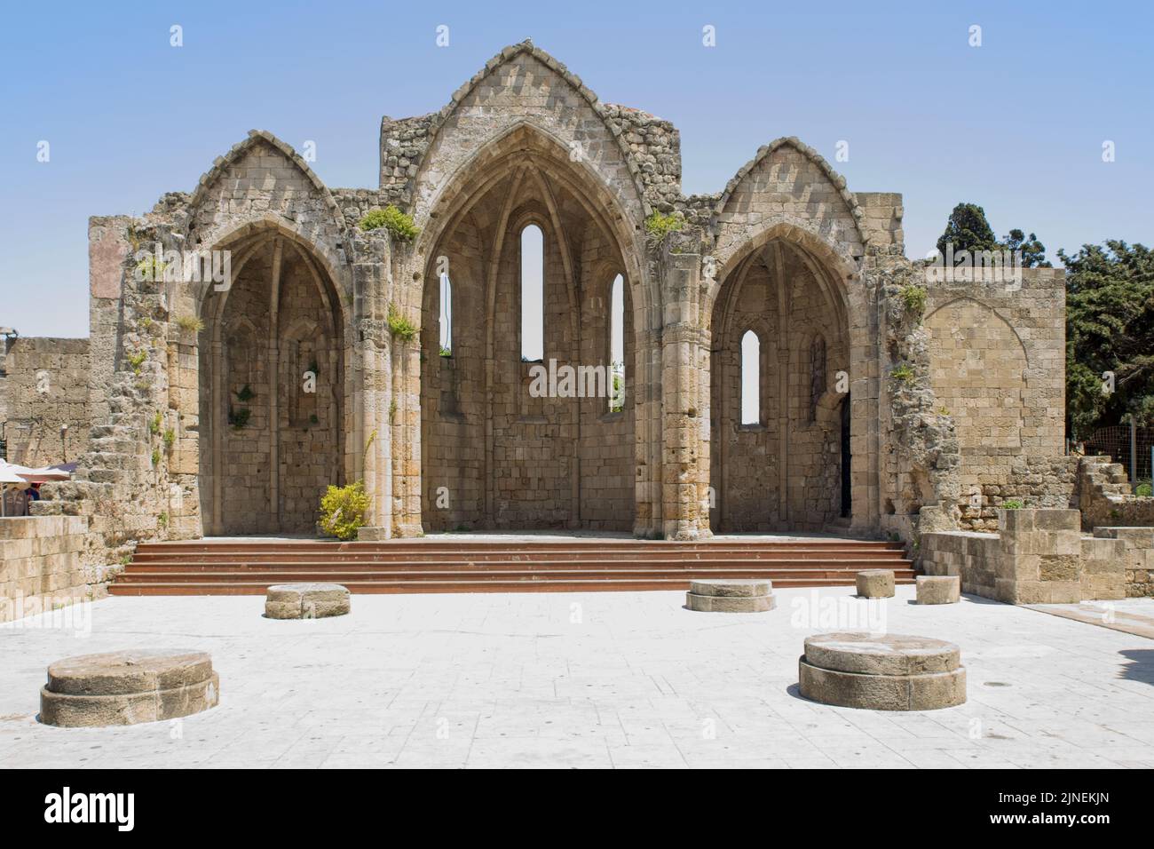 Our Lady of the Castle, the ruined Cathedral of the Knights at Old Town