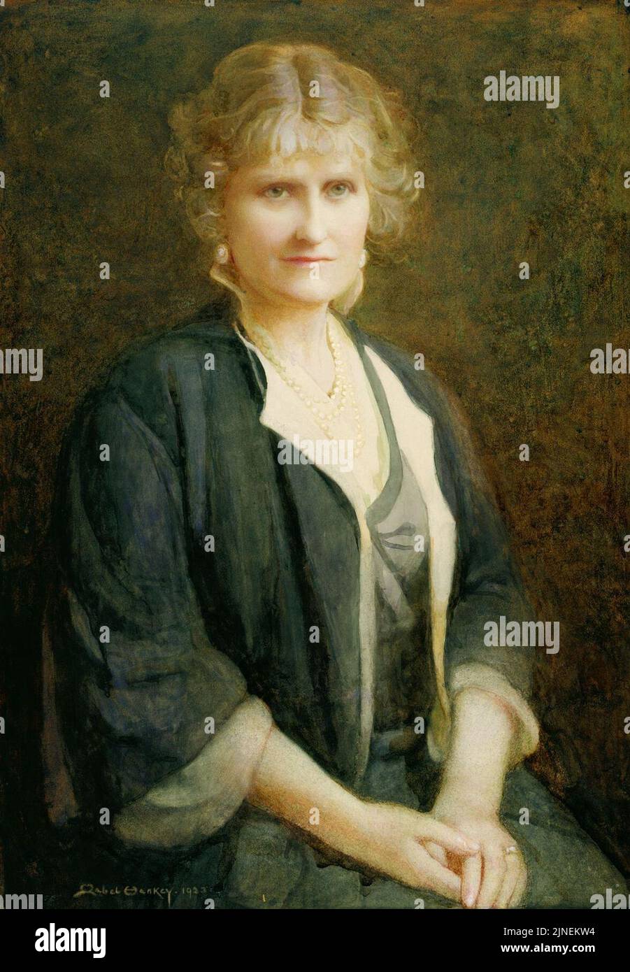 The Countess of Strathmore Stock Photo Alamy