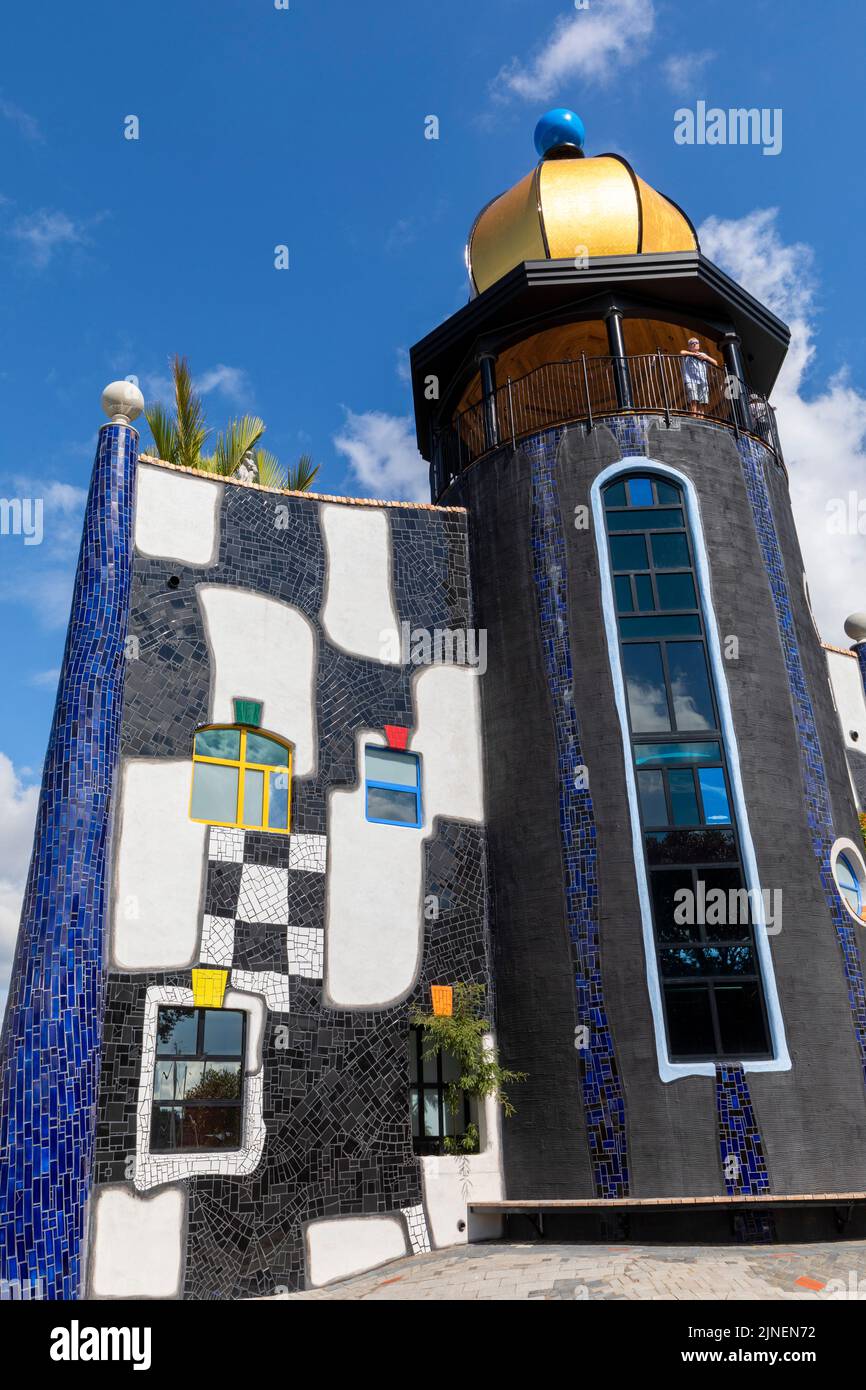 Hundertwasser Art Centre, Whangarei, New Zealand Stock Photo