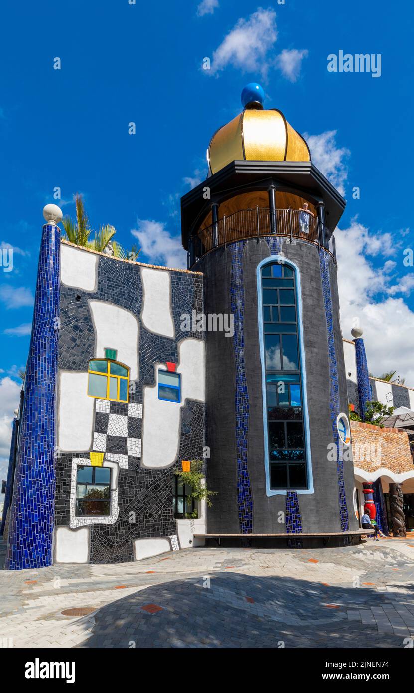 Hundertwasser Art Centre, Whangarei, New Zealand Stock Photo