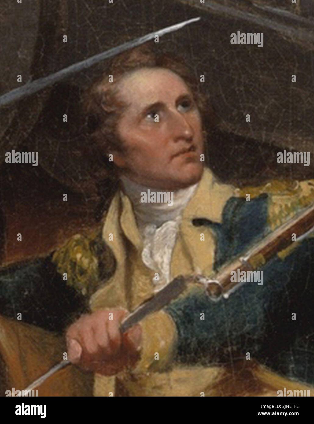 The Death of General Mercer at the Battle of Princeton January 3 1777