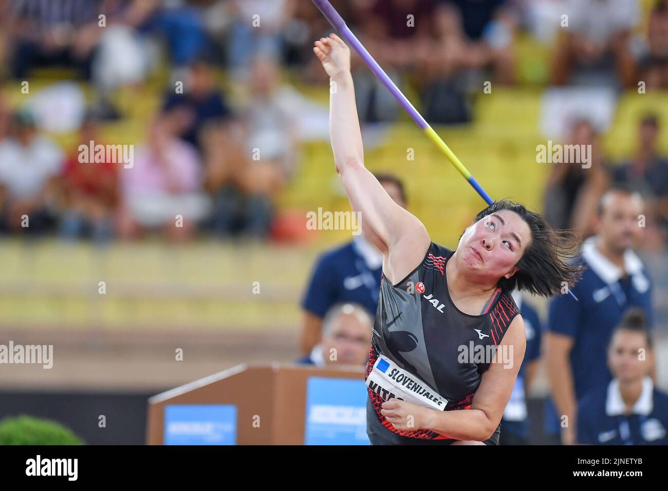 Montecarlo, Principality Of Monaco. 10th Aug, 2022. Haruka KITAGUCHI (JPN), JAVELIN THROW WOMEN