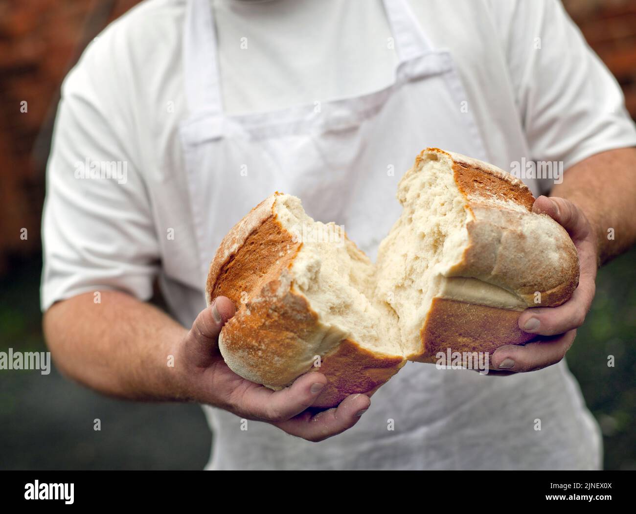 artisan baker Stock Photo