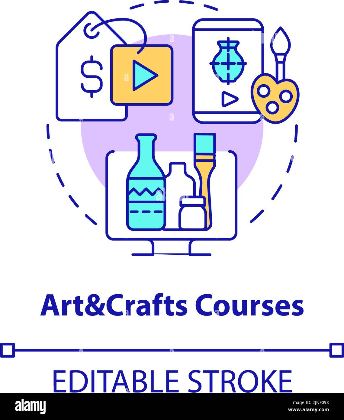 Skills and crafts Stock Vector Images - Alamy