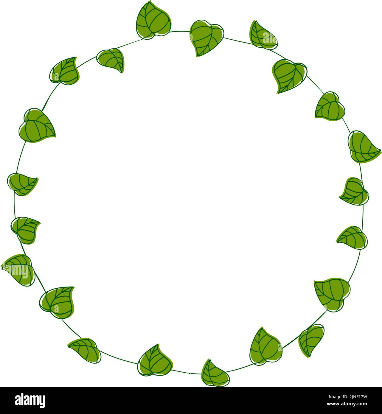 Hand painted decorative borders, plants Stock Vector Image & Art Alamy