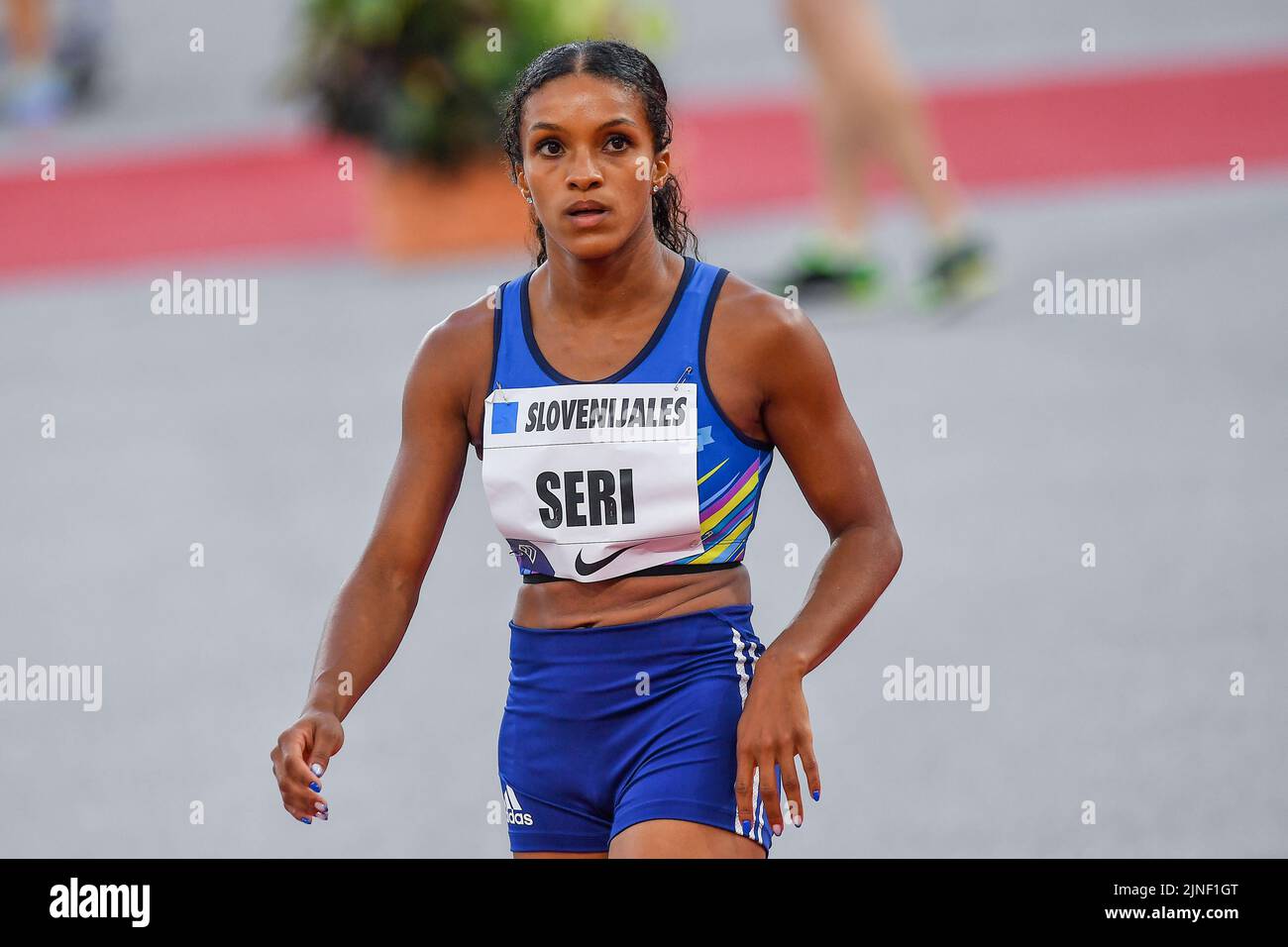 Camille Seri (FRA), 400M HURDLES WOMEN, drusin the Herculis 2022 during
