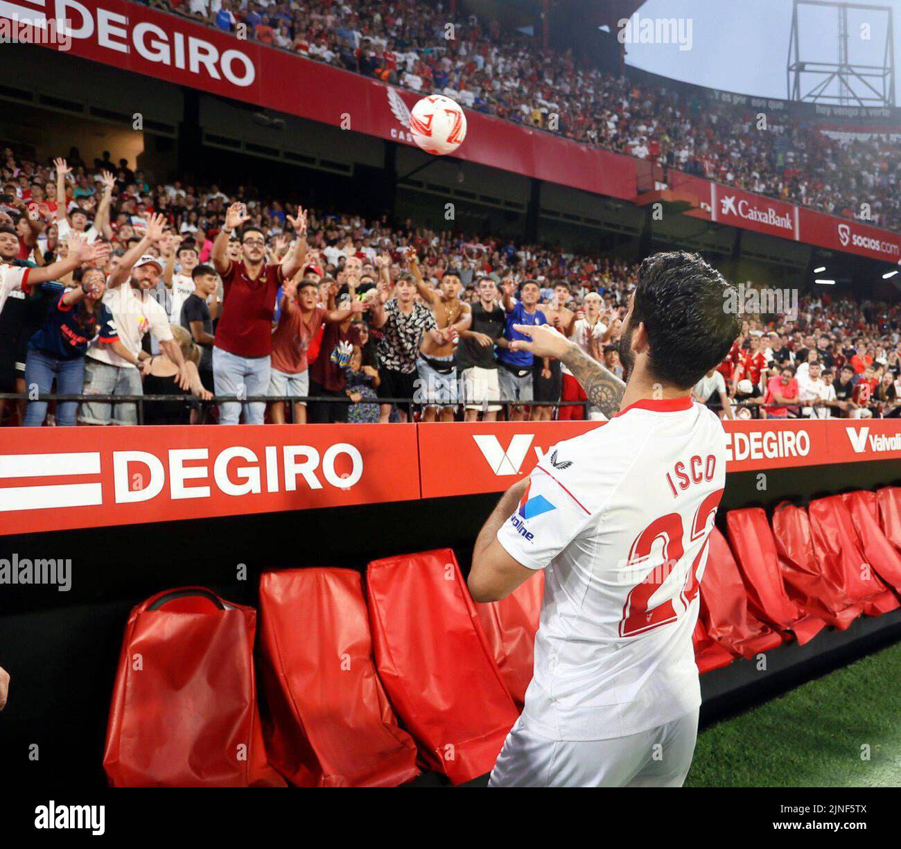 Isco Ramon Official presentation of Isco Alarcon a new Sevilla FC player at Ramon ...