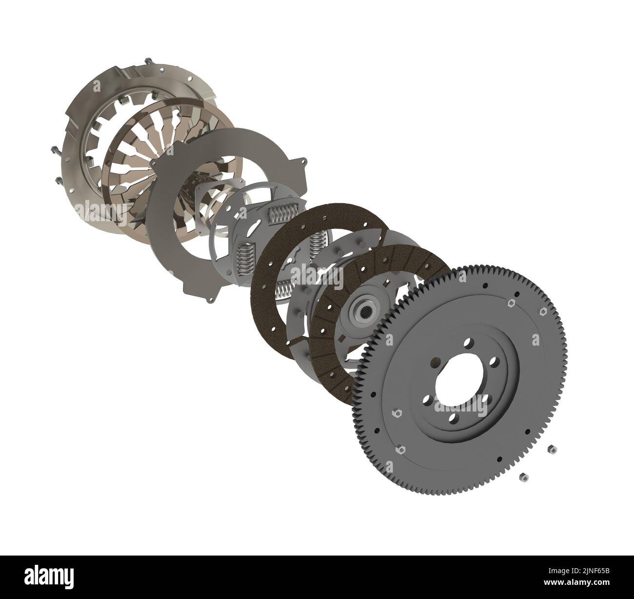 Car clutch assembly for automotive industry Stock Photo Alamy
