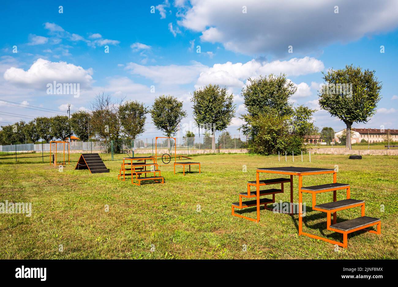 Dog park agility equipment hi-res stock photography and images - Alamy