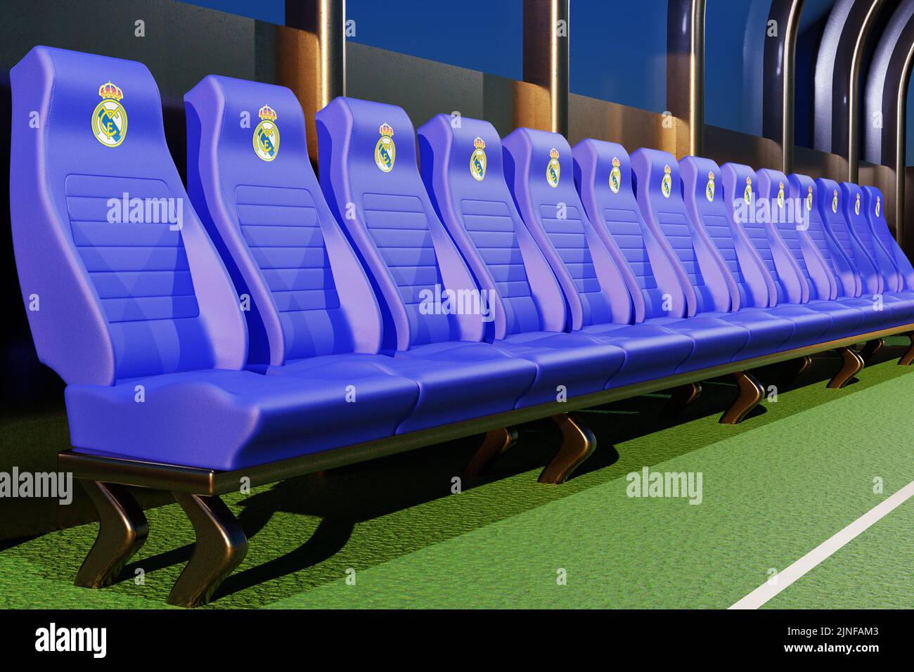 Bench substitute football hires stock photography and images Alamy
