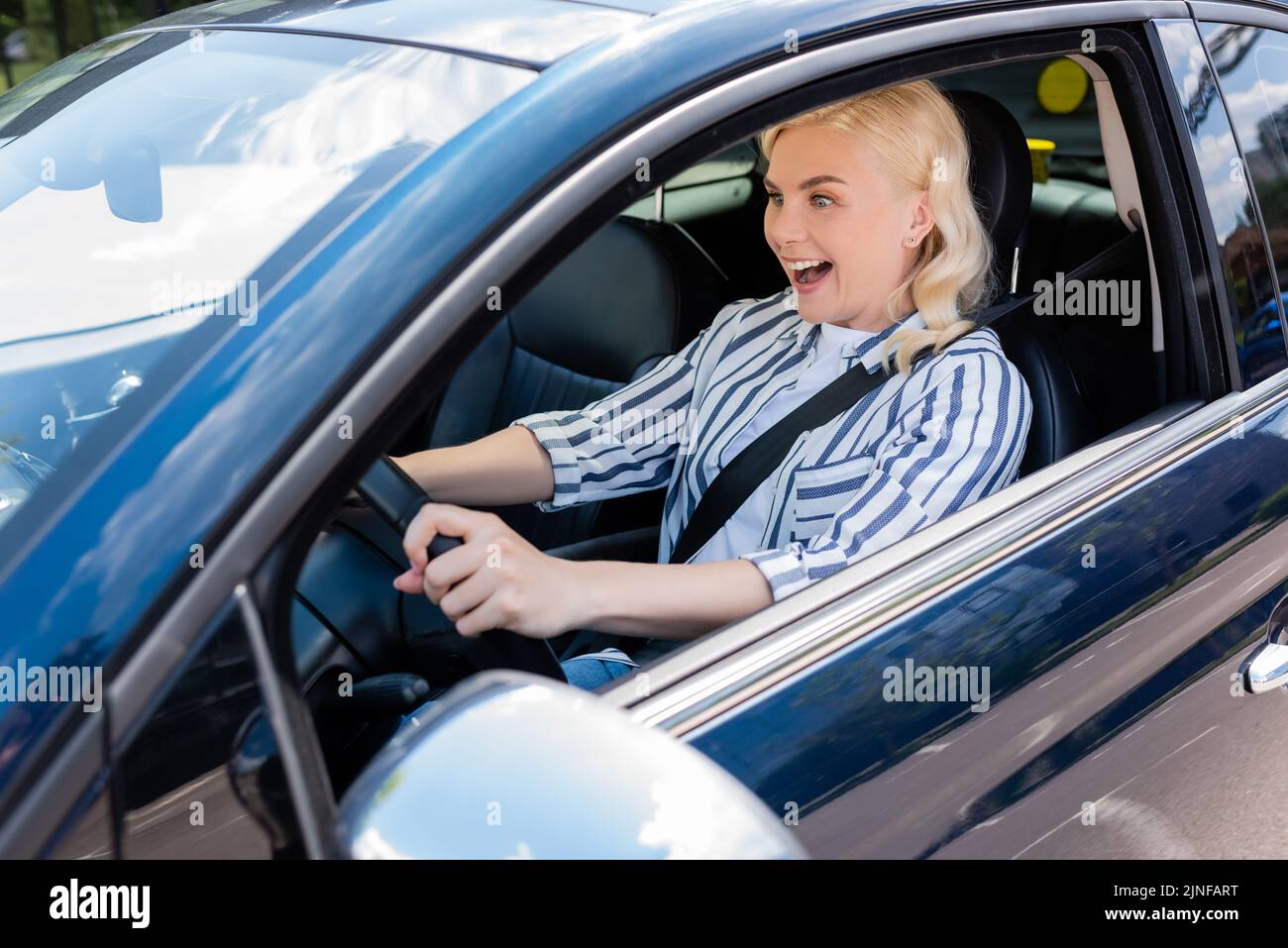 Driving course hi-res stock photography and images - Alamy