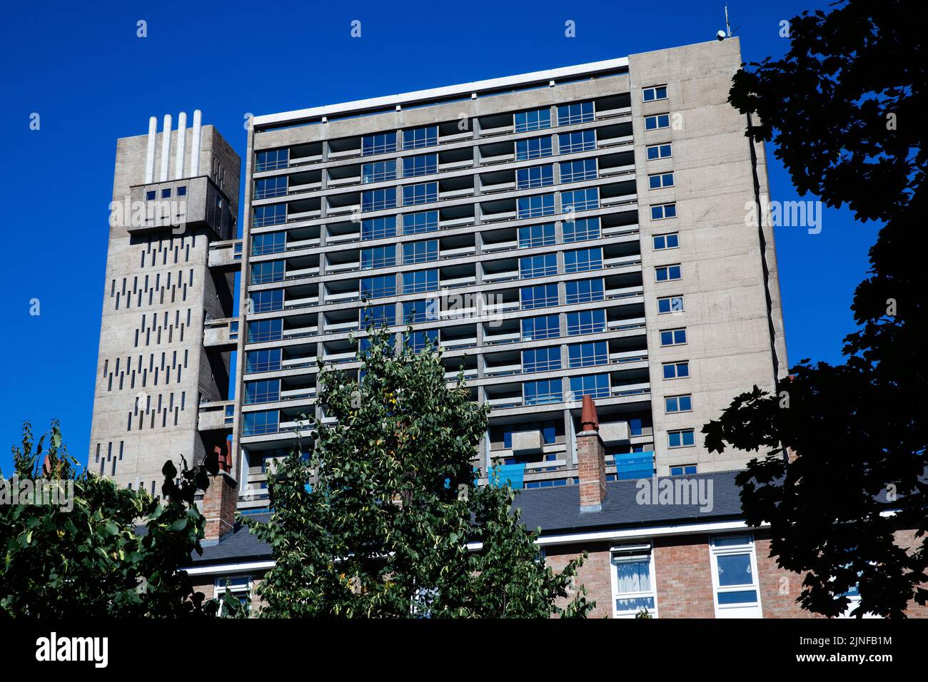 London, UK. 10th August, 2022. The Balfron Tower in Poplar. 146