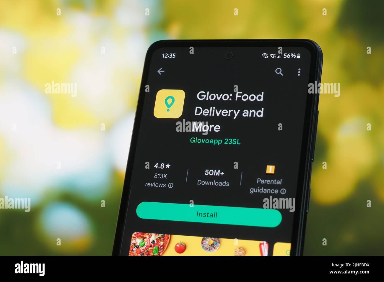 Glovo icon hi-res stock photography and images - Alamy
