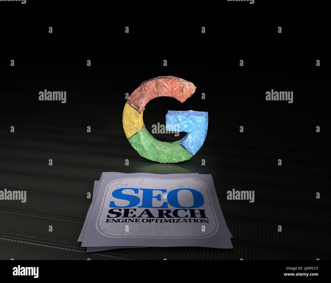 Google, 3D Google wallpaper Stock Photo Alamy