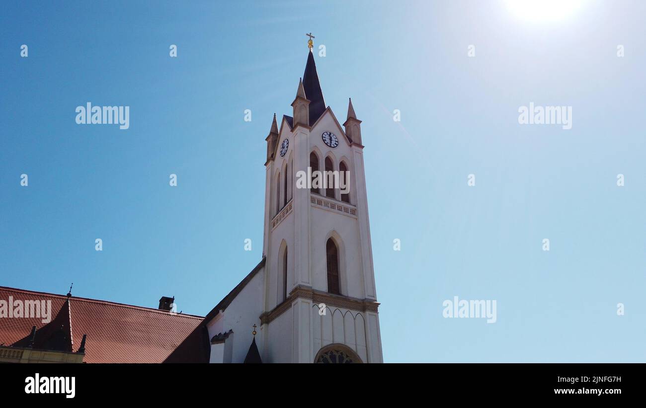 Our Lady of Hungary Church in Keszthely, Hungary Stock Photo
