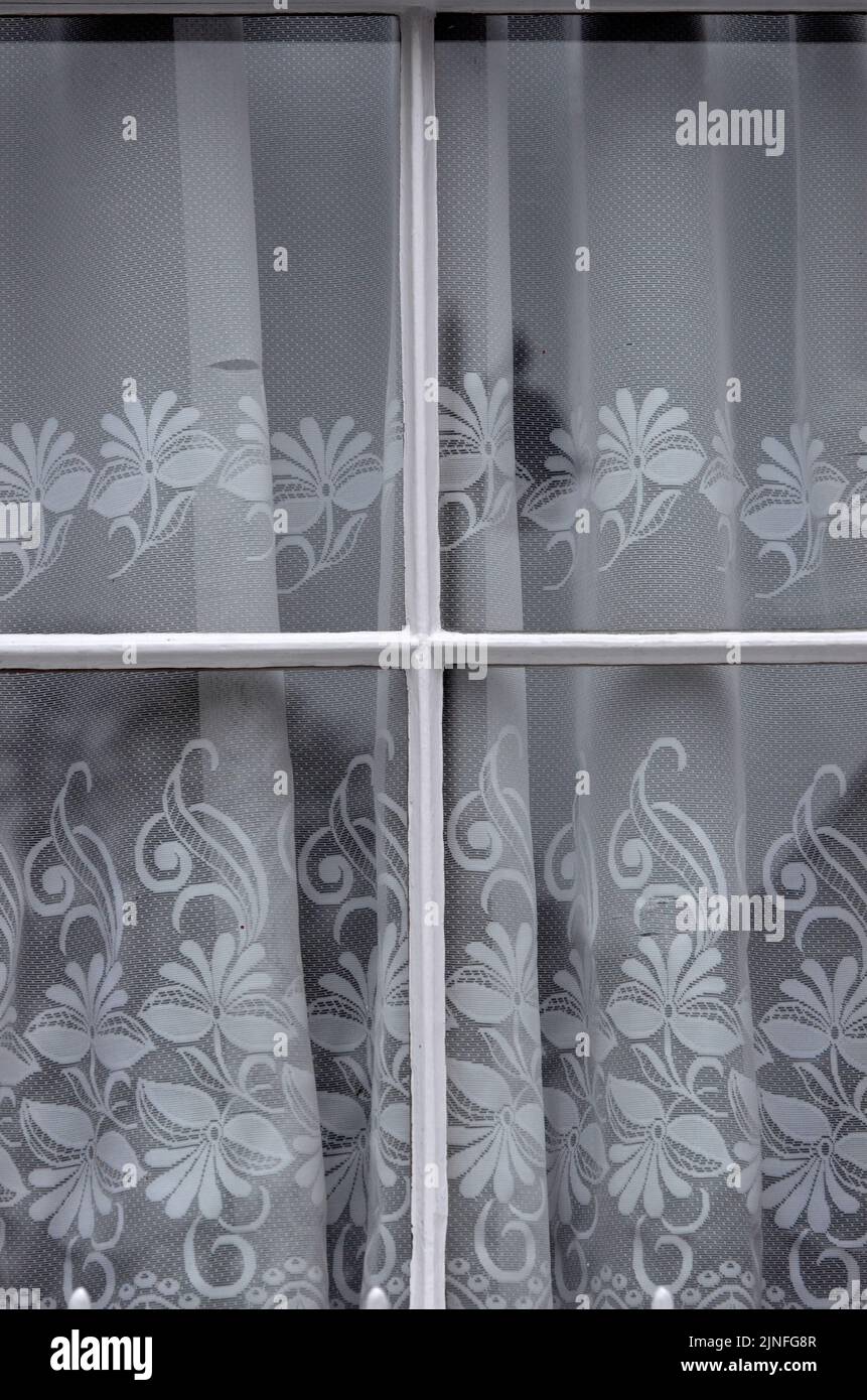 Sash window curtains hires stock photography and images Alamy