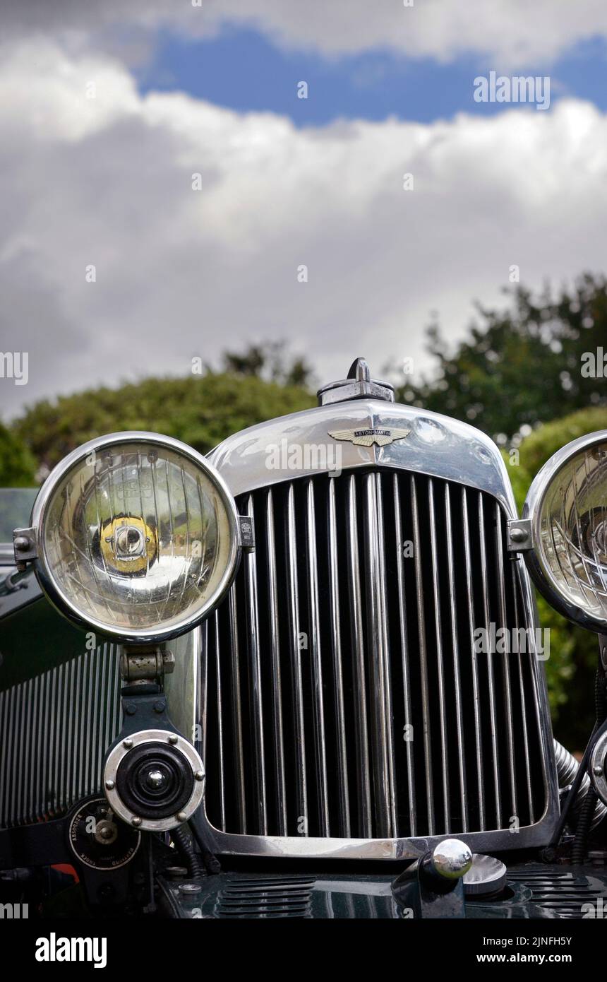 1934 aston martin mkII 2-4 seater tourer Stock Photo