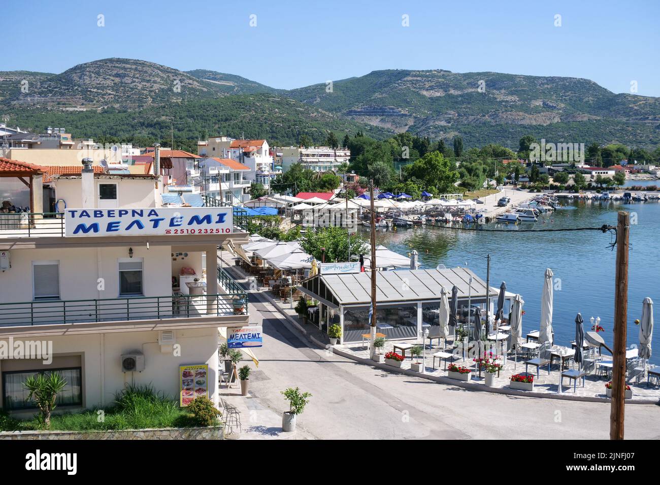 Kavala, Macedonia, North-Eastern Greece Stock Photo