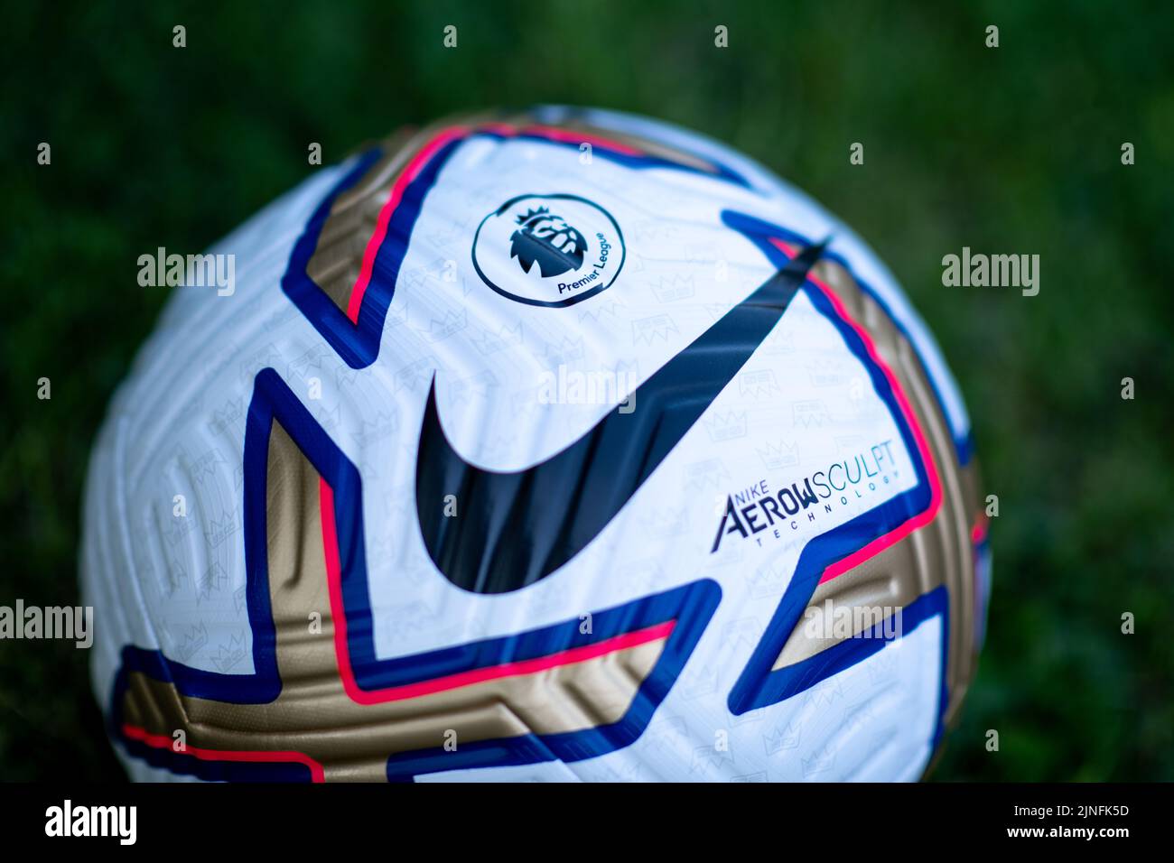 2022/23 Nike Flight Premier League Ball Stock Photo