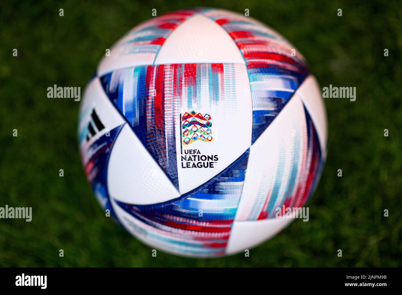 ADIDAS 22-23 UEFA NATIONS LEAGUE BALL Stock Photo