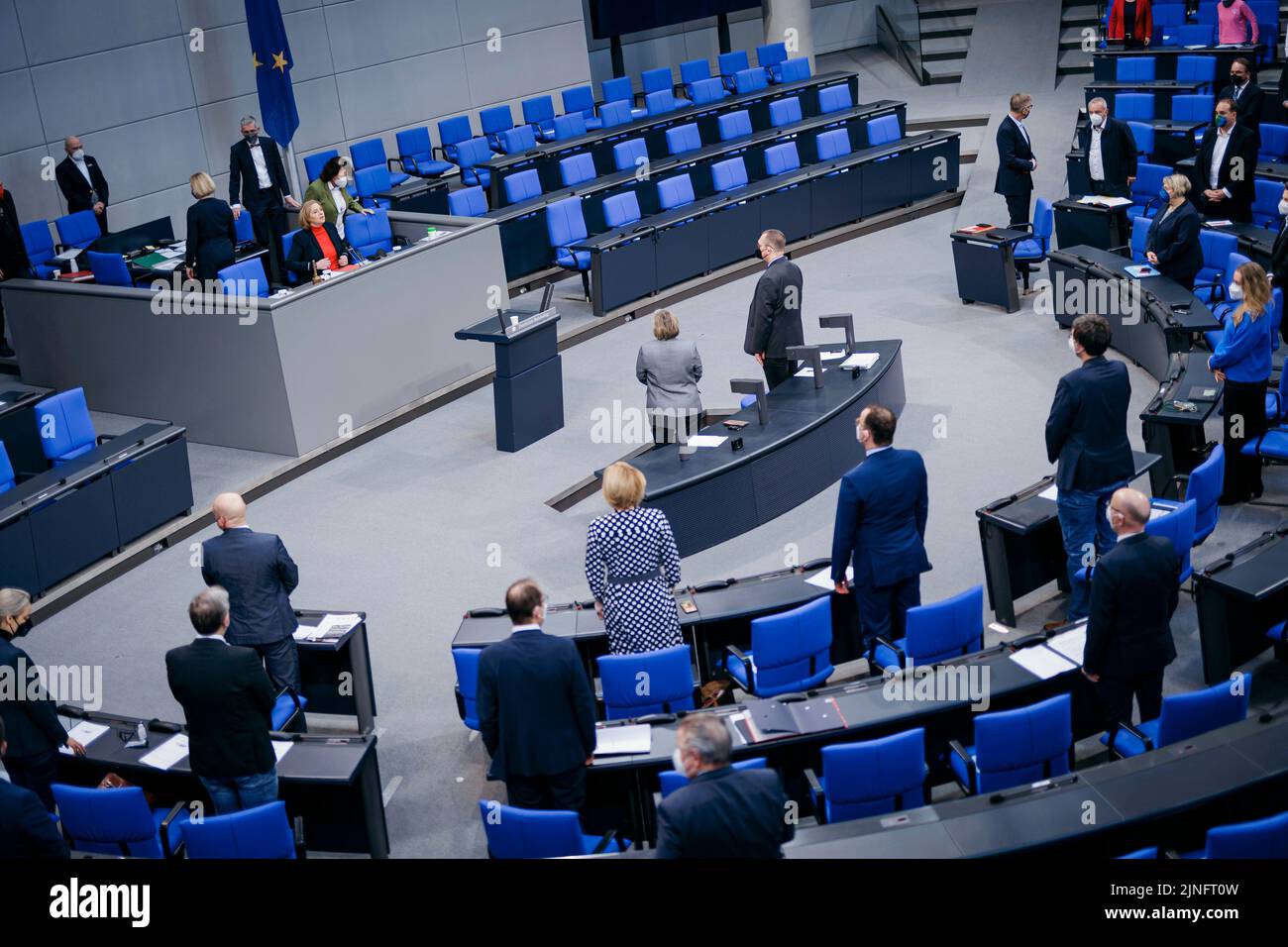 Baerbel Bas (SPD), President of the Bundestag, taken in the German