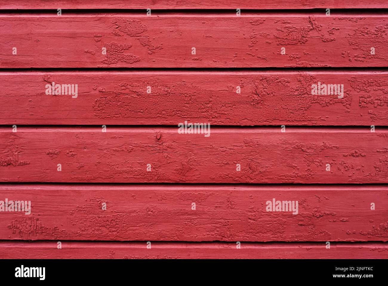 Bright red wooden background. Abstract background. Top view, copy space for text Stock Photo