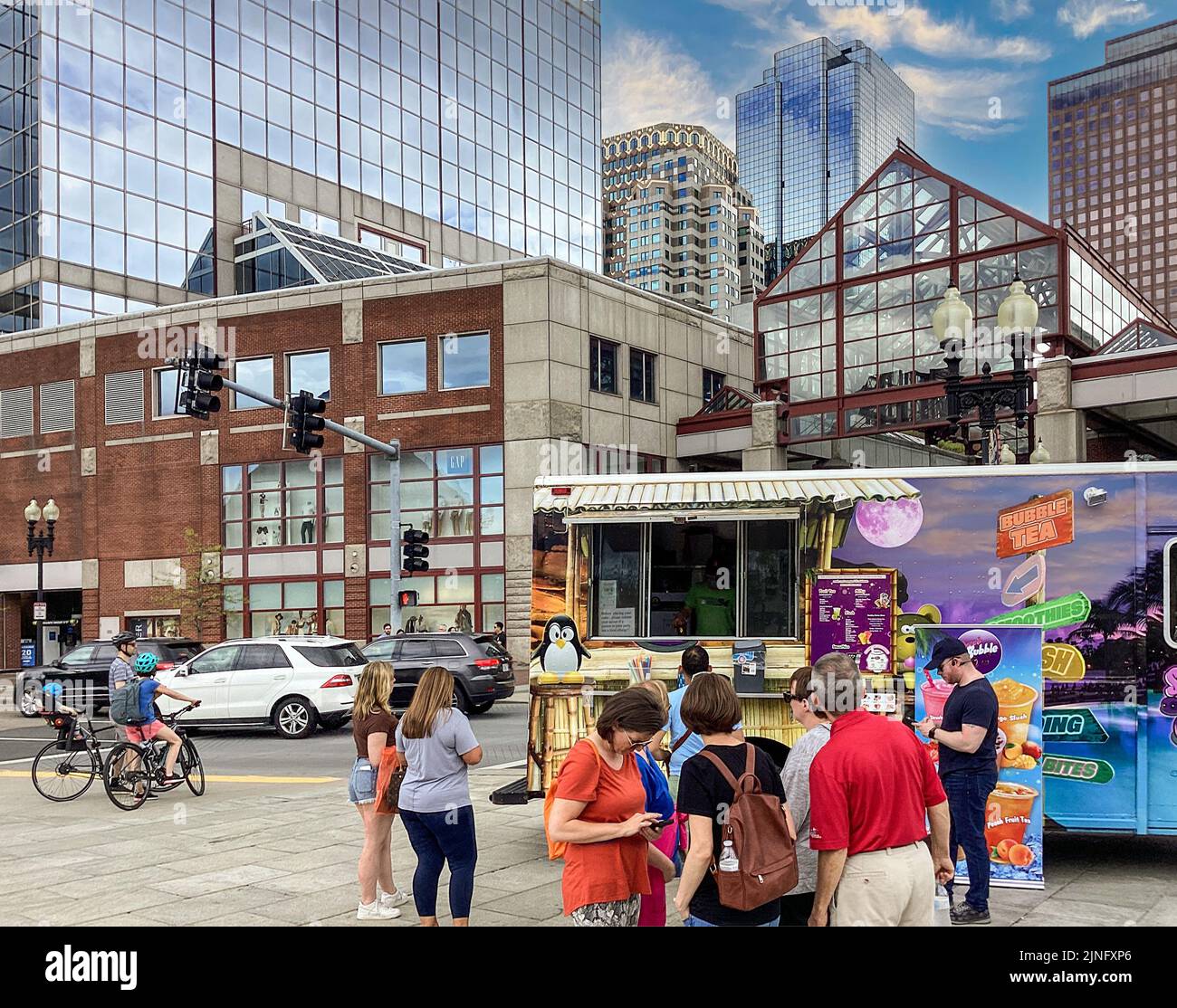 Rose kennedy greenway food hi-res stock photography and images - Alamy