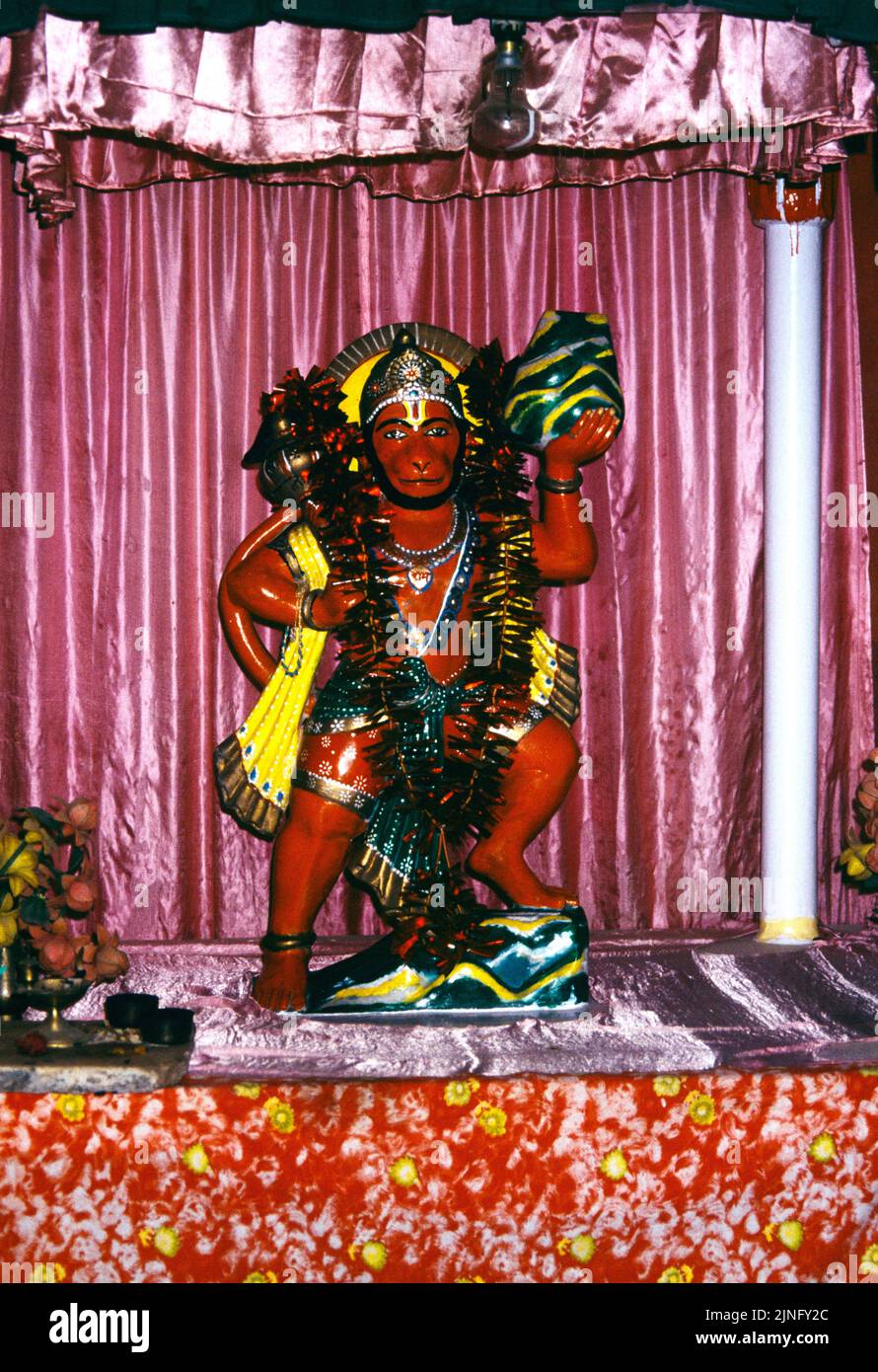 Amritsar India Durgiana Hanuman Stock Photo