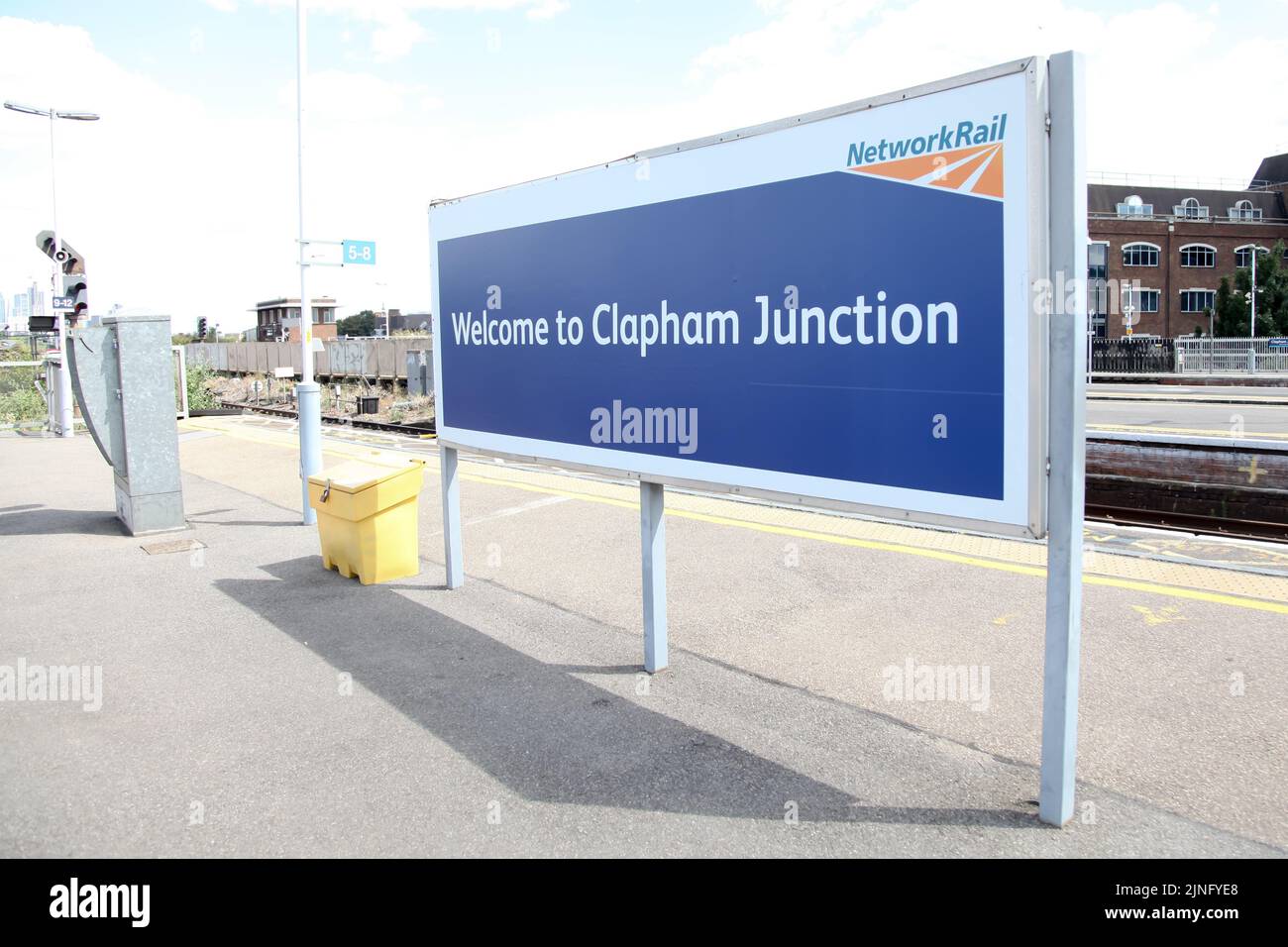 Clapham Junction railway station, Britain's busiest station, England