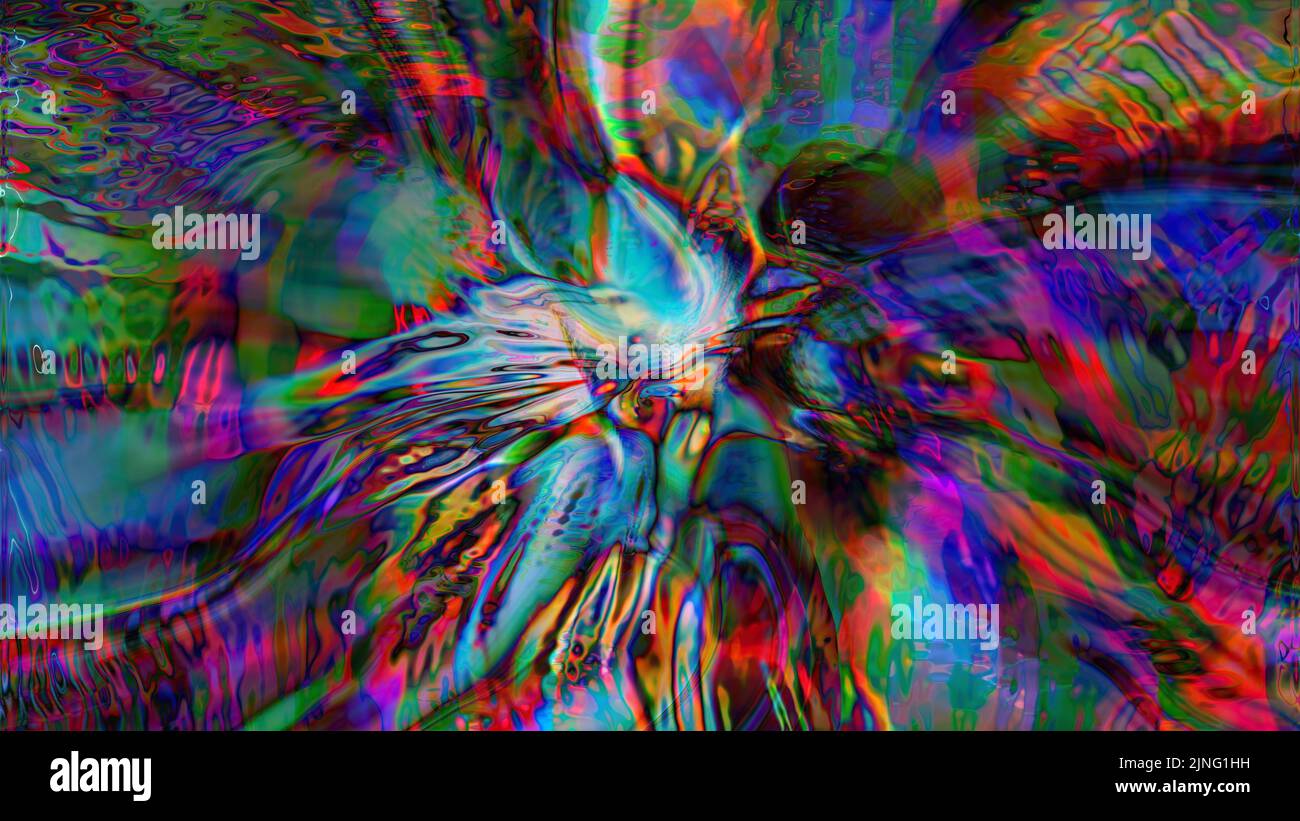 Abstract multi-colored bright background with a fancy pattern Stock Photo