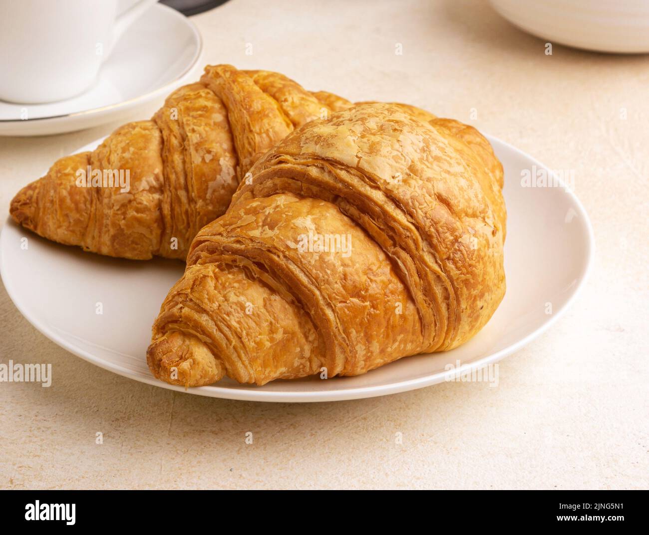 Butter Croissant in various angles and approaches Stock Photo Alamy