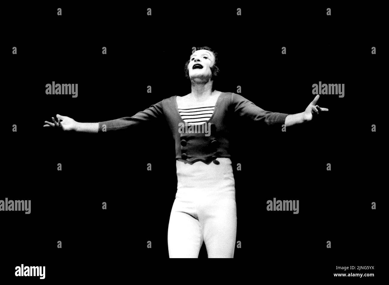 Marcel Marceau, mime Stock Photo - Alamy
