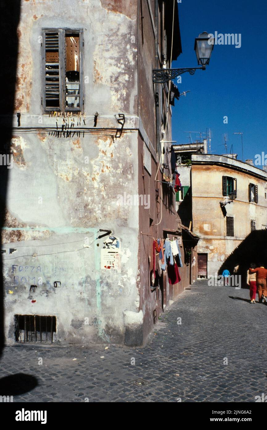 Rome, Trastevere. Stock Photo
