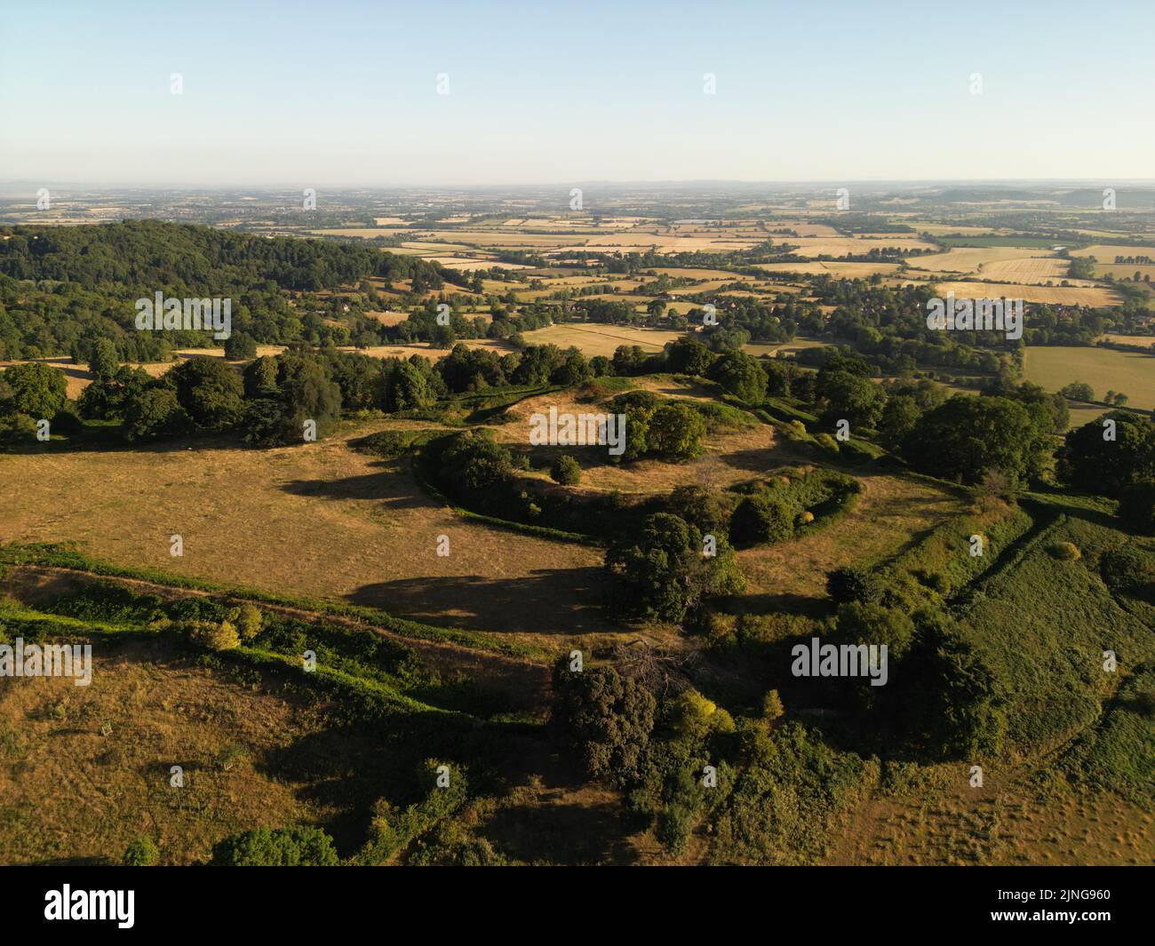 Elmley Castle. Bredon Hill. Worcestershire. England. UK Stock Photo Alamy