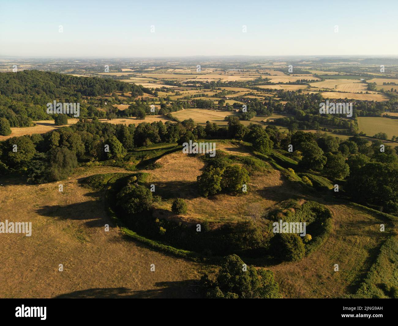 Elmley Castle. Bredon Hill. Worcestershire. England. UK Stock Photo Alamy