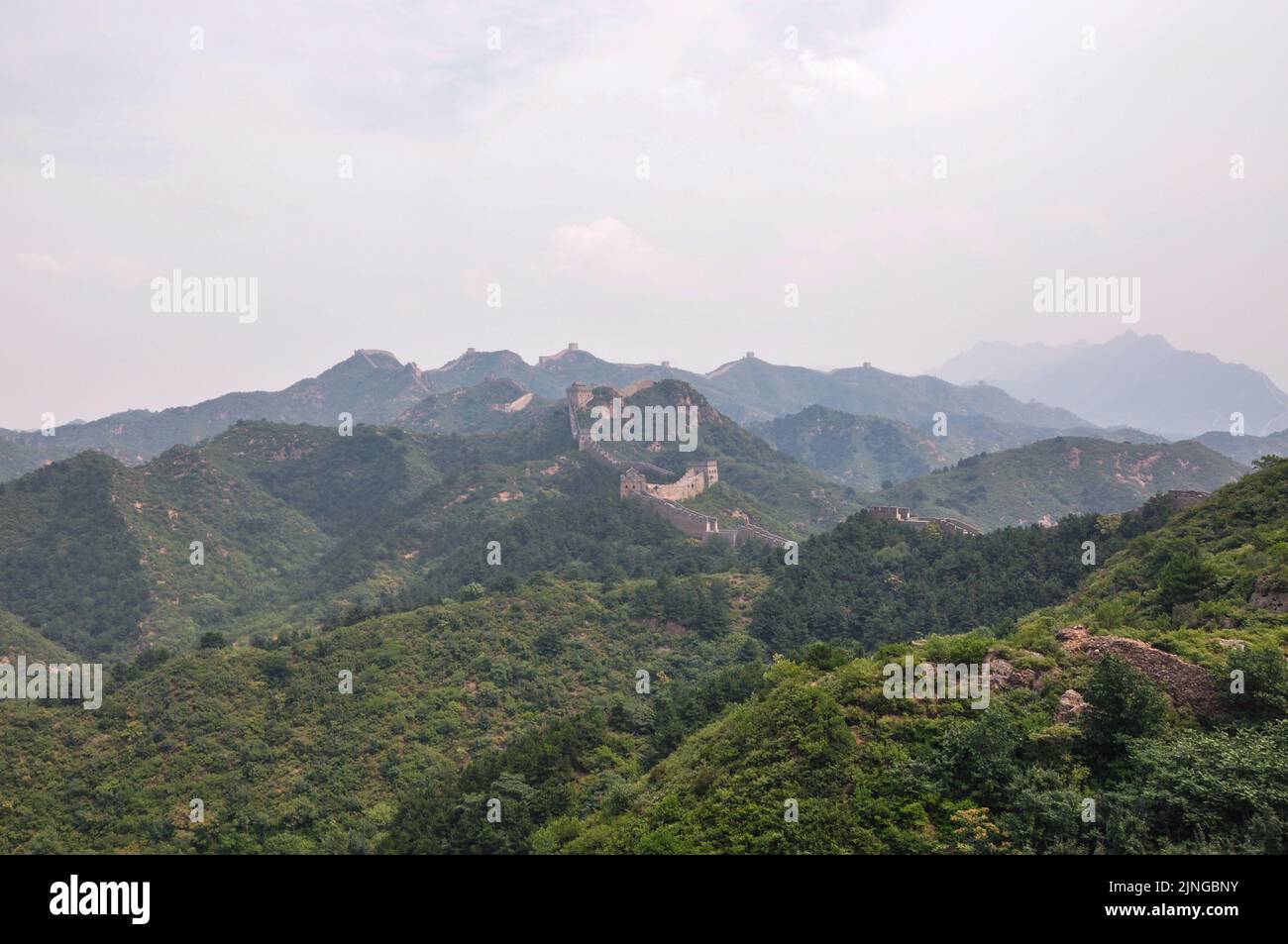 Guide map great wall of china hi-res stock photography and images - Alamy