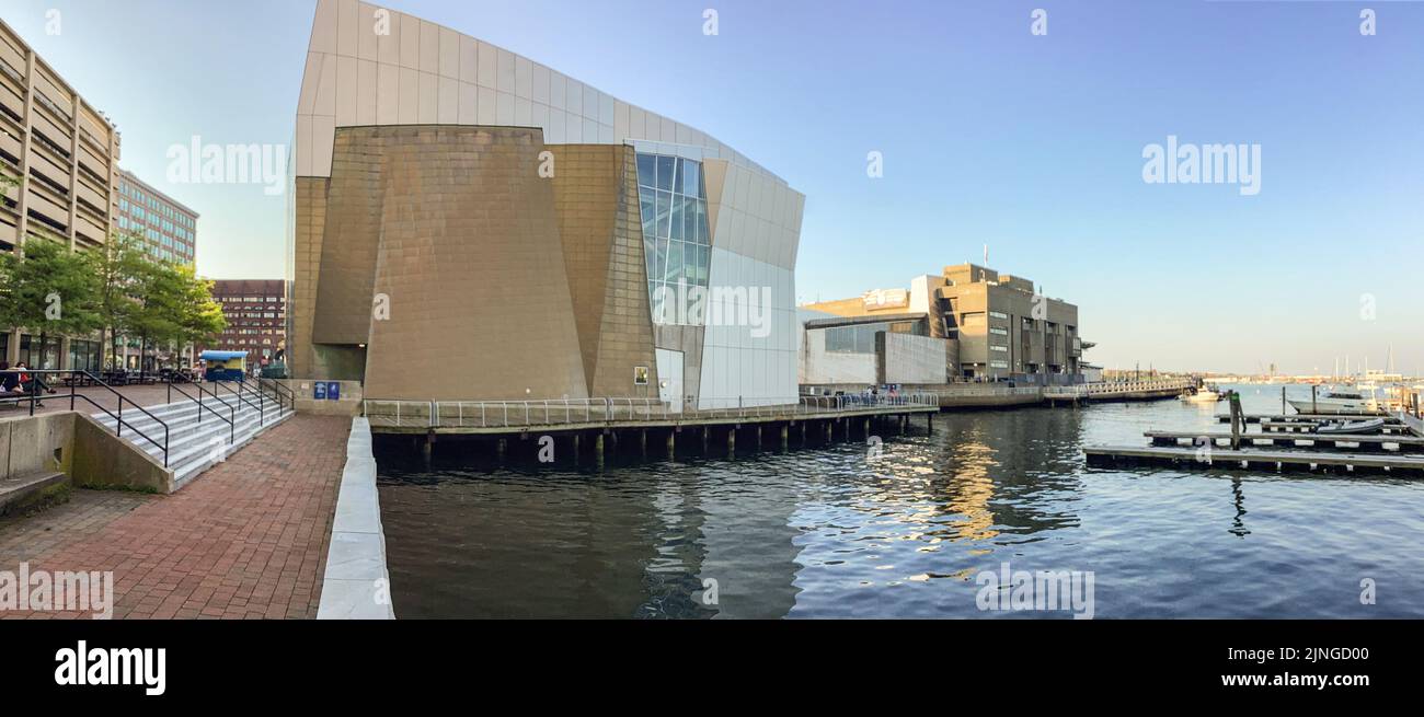 New England Aquarium in Boston Stock Photo