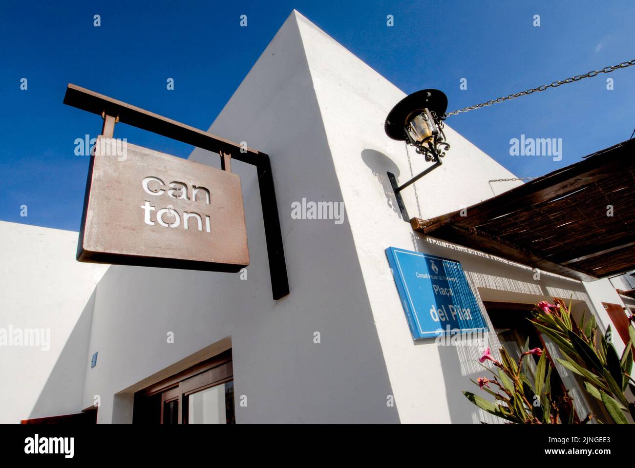 Formentera restaurant can toni hi-res stock photography and images - Alamy
