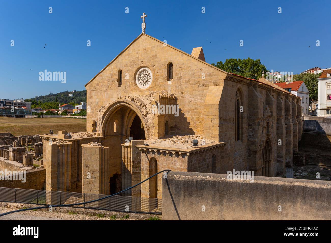 Monastery of Santa Clara a Velha in Coimbra, Portugal Stock Photo - Alamy