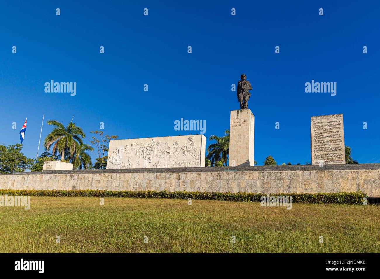 SANTA CLARA, CUBA - JANUARY 2021: The Che Guevara Mausoleum is a memorial in Santa Clara, Cuba, located in Plaza Che Guevara Stock Photo