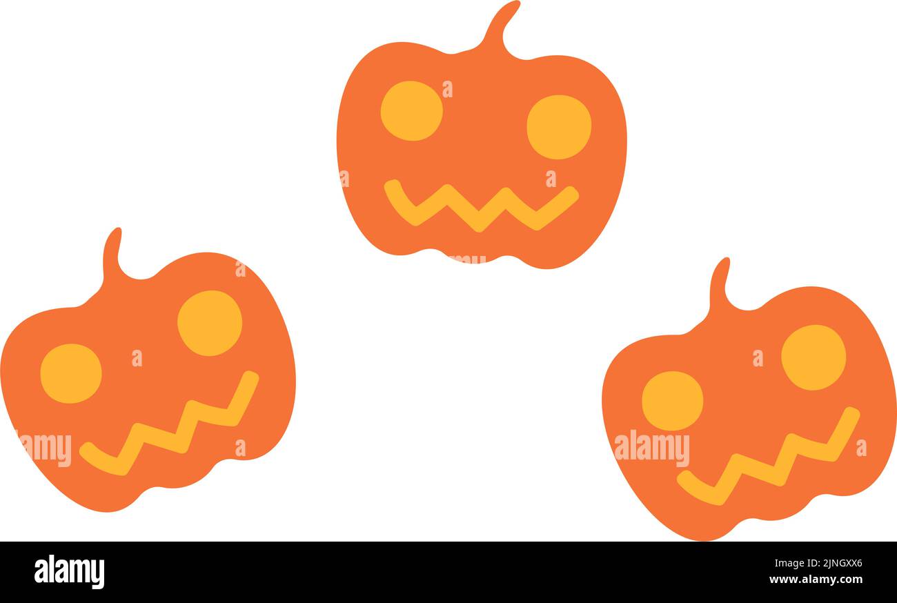 Illustration of Jack O'Lantern for Halloween Vector illustration Stock ...
