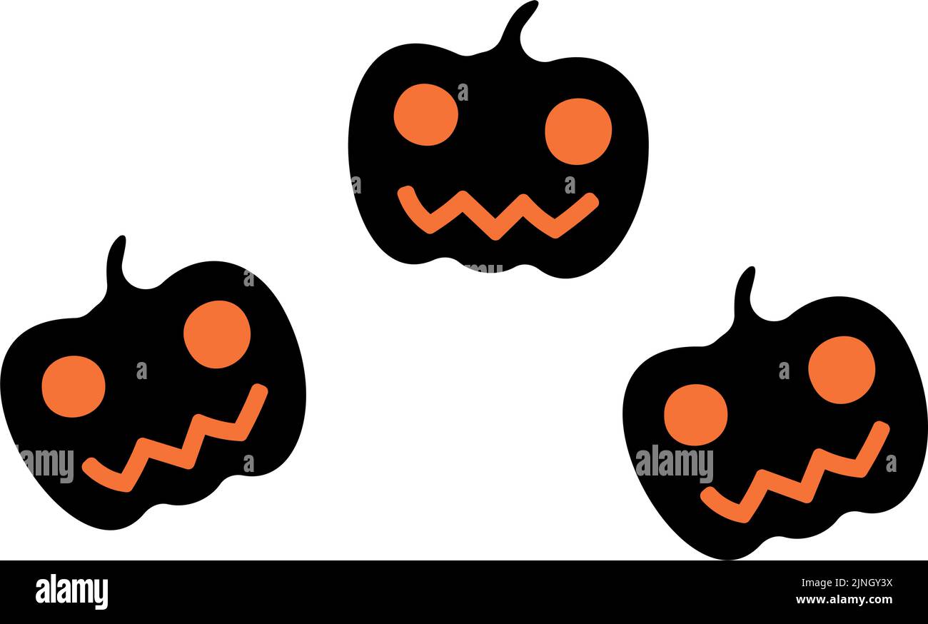 Illustration of Jack O'Lantern for Halloween Vector illustration Stock ...